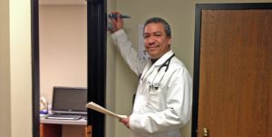 GLH Walking in exam room