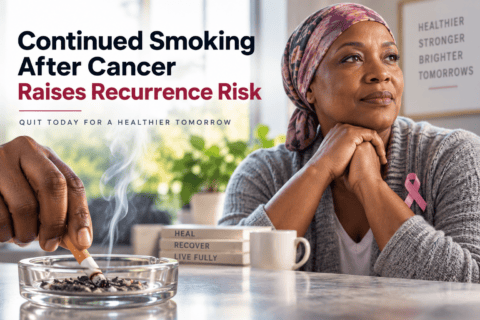 Smoking and cancer recurrence